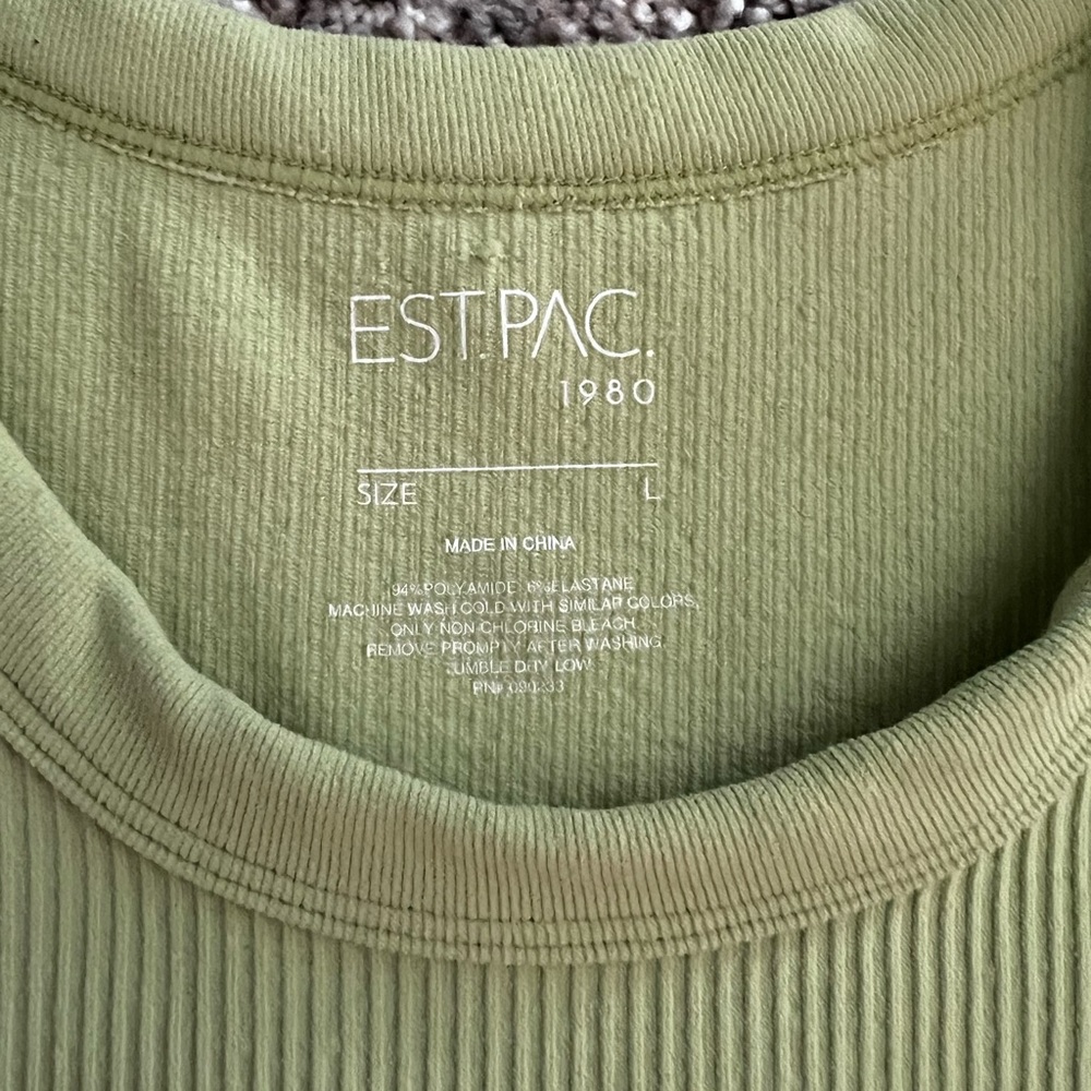 NWOT PacSun Ribbed Cropped Tank Top - Picture 3 of 4